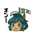 サーファー夏波(サーフィン),,,,,（個別スタンプ：38）