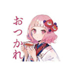 和ロリ少女の秋★紅葉日和（個別スタンプ：8）