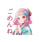 和ロリ少女の秋★紅葉日和（個別スタンプ：17）