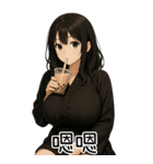 彼女が欲しい5❤️隣のお姉さん（個別スタンプ：35）
