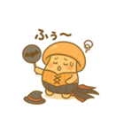 キュートなキノコ★ハロウィン仮装＆日常（個別スタンプ：35）