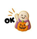 ハロウィン！おばけクッキー（個別スタンプ：8）