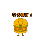 ぱっちりハンバーガー（個別スタンプ：5）
