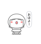 まっしろまんまるまる子ちゃん（個別スタンプ：5）