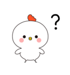 ネガティブなかわいいニワトリ（個別スタンプ：36）