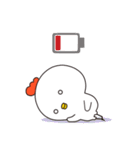ネガティブなかわいいニワトリ（個別スタンプ：40）