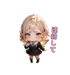 ふんわり蝶の妖精さん（個別スタンプ：40）