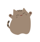 ねこですから。（キジトラ）（個別スタンプ：1）