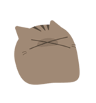 ねこですから。（キジトラ）（個別スタンプ：16）