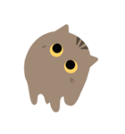ねこですから。（キジトラ）（個別スタンプ：19）