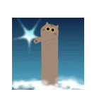 ねこですから。（キジトラ）（個別スタンプ：37）