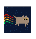 ねこですから。（キジトラ）（個別スタンプ：38）