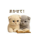 ネコしてます:いつものやつ 4（個別スタンプ：1）