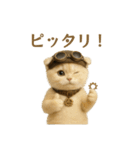 ネコしてます:スチームパンク（個別スタンプ：22）