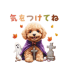 トイプードルの秋（個別スタンプ：29）