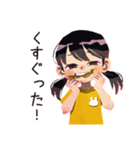 子ども（女の子）の秋★家族の日（個別スタンプ：20）