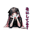 地雷系女子の返信催促スタンプ（個別スタンプ：11）