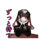 地雷系女子の返信催促スタンプ（個別スタンプ：28）