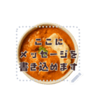 書き込める♥カレーとナン（個別スタンプ：4）