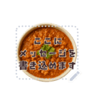 書き込める♥カレーとナン（個別スタンプ：6）