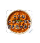 書き込める♥カレーとナン（個別スタンプ：8）