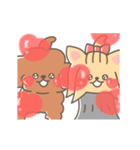 動く！♡お寿司大好き♡トイプーとヨーキー（個別スタンプ：10）