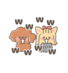 動く！♡お寿司大好き♡トイプーとヨーキー（個別スタンプ：12）