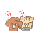 動く！♡お寿司大好き♡トイプーとヨーキー（個別スタンプ：20）