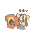動く！♡お寿司大好き♡トイプーとヨーキー（個別スタンプ：21）