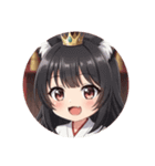 みこみこお祭りみなみちゃんプレミアム（個別スタンプ：17）