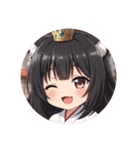 みこみこお祭りみなみちゃんプレミアム（個別スタンプ：19）