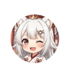 みこみこお祭りみなみちゃんプレミアム（個別スタンプ：21）