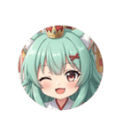 みこみこお祭りみなみちゃんプレミアム（個別スタンプ：23）