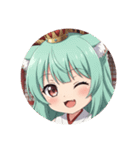 みこみこお祭りみなみちゃんプレミアム（個別スタンプ：24）