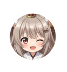みこみこお祭りみなみちゃんプレミアム（個別スタンプ：26）