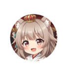 みこみこお祭りみなみちゃんプレミアム（個別スタンプ：32）