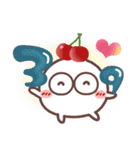 毎日使える❤丸いヤツ7(秋・挨拶)（個別スタンプ：13）