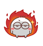 毎日使える❤丸いヤツ7(秋・挨拶)（個別スタンプ：34）