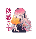 くせつよゴシックガールの秋（個別スタンプ：40）