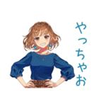 華麗な金曜日★大人のお姉さん（個別スタンプ：19）