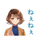 華麗な金曜日★大人のお姉さん（個別スタンプ：35）