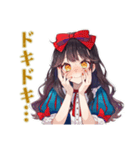 雪白姫の毎日挨拶♡美麗童話（個別スタンプ：23）