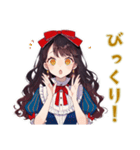 雪白姫の毎日挨拶♡美麗童話（個別スタンプ：24）