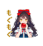 雪白姫の毎日挨拶♡美麗童話（個別スタンプ：33）