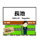 奈良線in西日本の毎日使う電車（個別スタンプ：13）