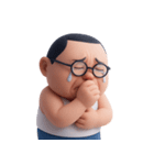 近所の怒りっぽいおじさん (NT)（個別スタンプ：2）