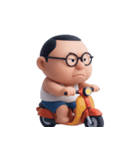 近所の怒りっぽいおじさん (NT)（個別スタンプ：3）