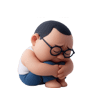 近所の怒りっぽいおじさん (NT)（個別スタンプ：28）