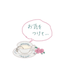 アンティーク♡大人ガーリーくすみカラー（個別スタンプ：23）