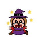 ポポベアの楽しいハロウィン！（個別スタンプ：7）